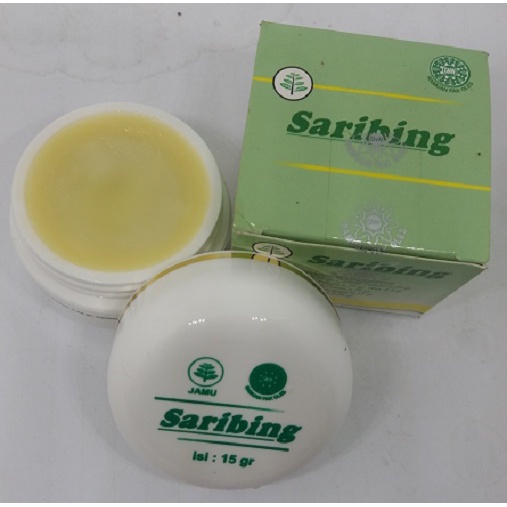 Krim perawatan herbal Cream Saribing Kecantikan wajah dan kulit lembut bp pom