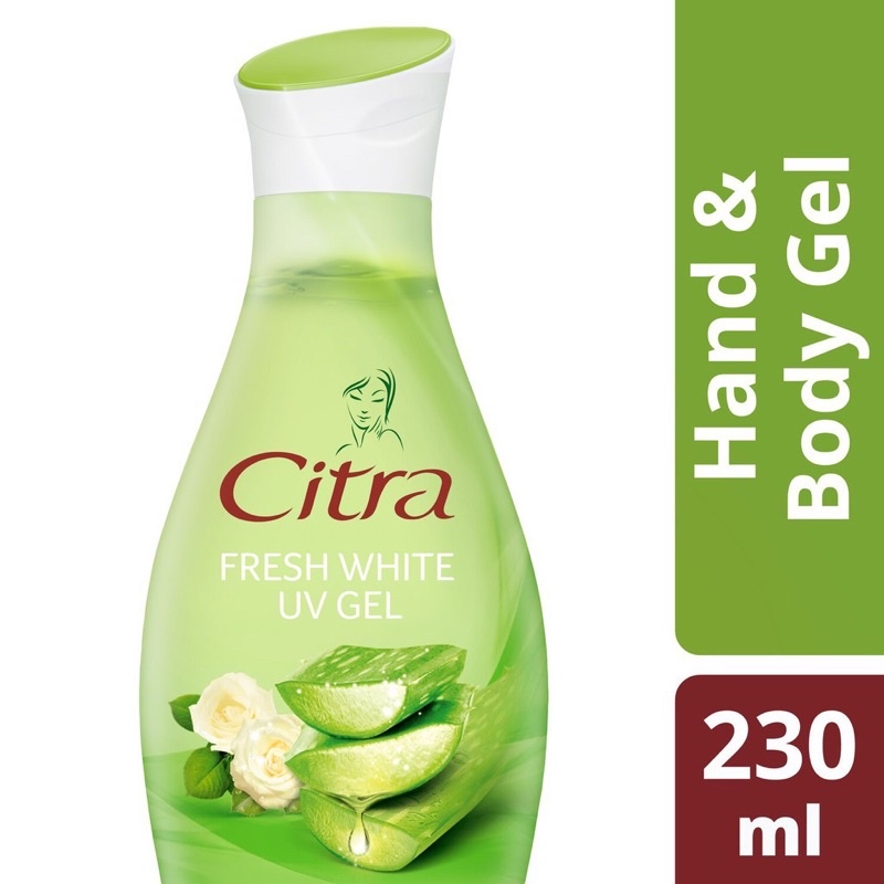 Citra Fresh Glow UV Gel Aloevera &amp; White Rose