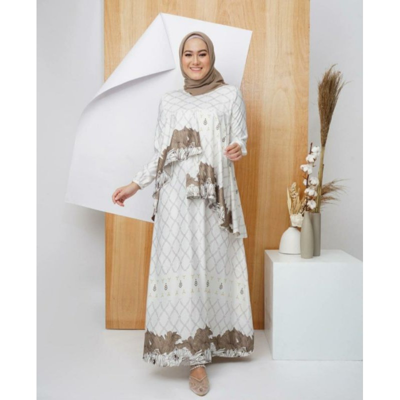 Ayu Dress by Local.id - Oat