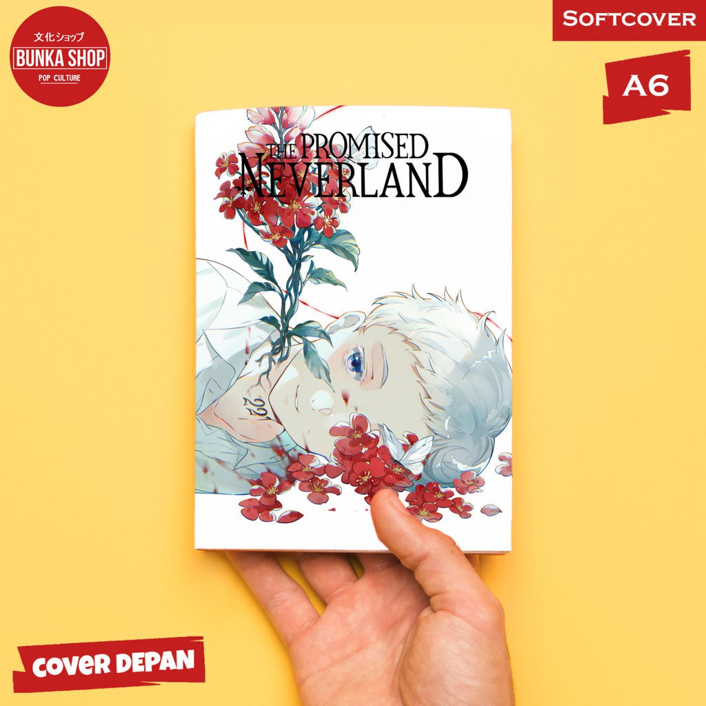 

Pocket Note Anime The Promised Neverland Norman Softcover A6 Buku Tulis Catatan Murah