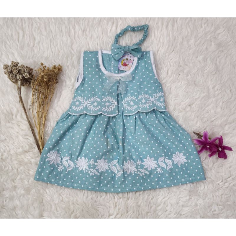 baju bayi perempuan set dres baby girl