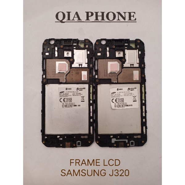 FRAME / TATAKAN LCD COPOTAN SAMSUNG J320G  j3 2016 ORIGINAL