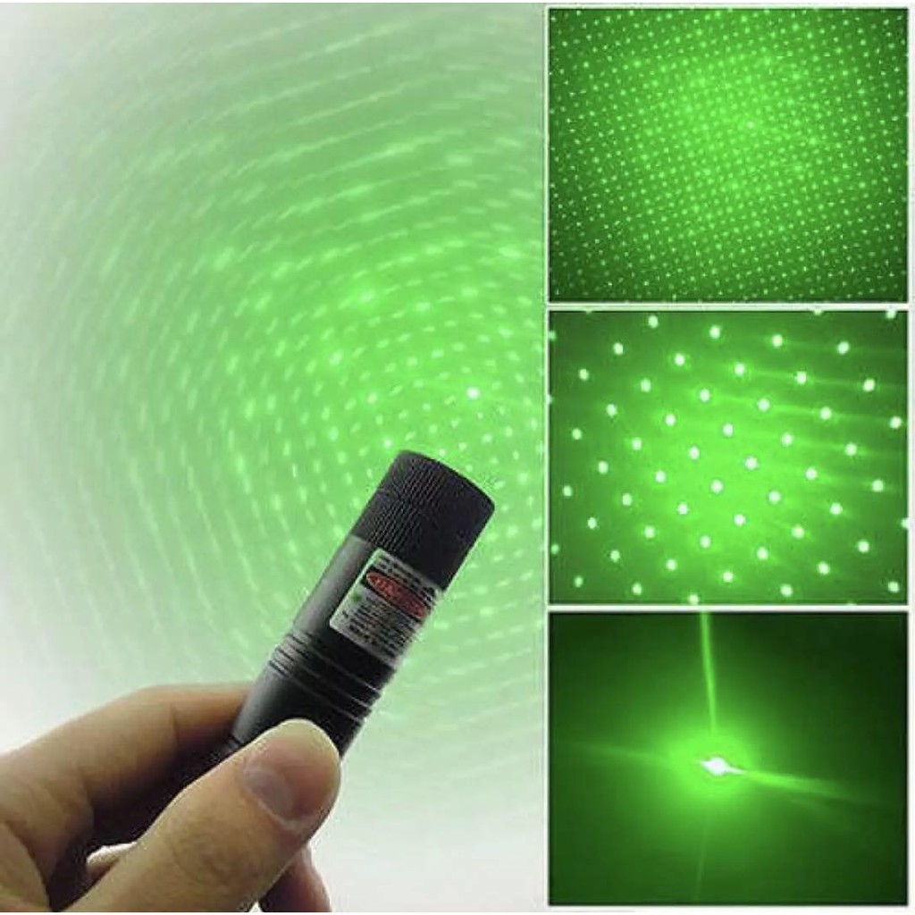 Green laser pointer 303 / Laser Hijau Variasi / Laser Kunci Pengama / Senter Led Hijau