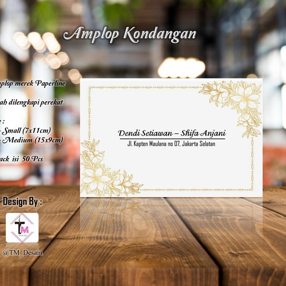 

Mari Dicoba Kode B21 - Amplop Kondangan / Amplop Desain / Amplop Nama - @TM_Desain isi 50pcs BIG SALE/HARGA GROSIR >>/5.5 SALE/PROMO HARI INI/「Grosir」