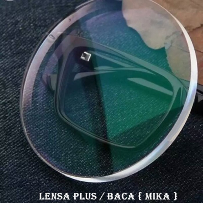 Lensa Plus Baca Mika Lensa Kacamata Baca Plus Murah +0.25 s/d +4.00 LENSA02