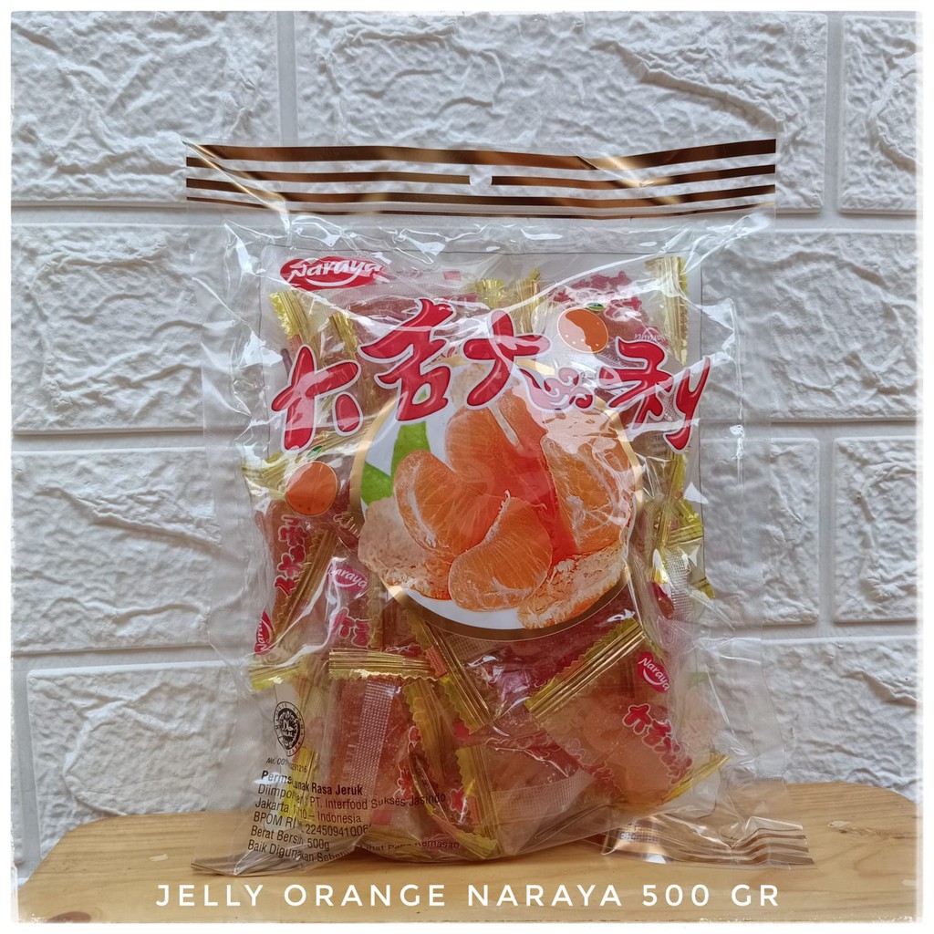 

Naraya Orange Candy Jelly 200gr - 500 gram