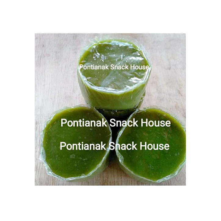 Kue Keranjang Pandan - Tiam Kue Pandan - Thiam Pan Pandan Khas Pontianak