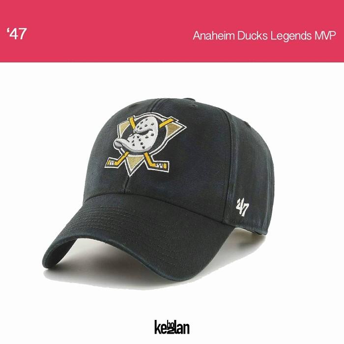 Hat Yo '47 Brand - Anaheim Ducks " Mighty Ducks" Mvp Black | Topi 47