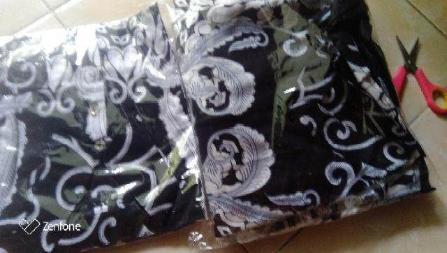 Batik Couple Keluarga Sania Ruffle Ori Ndoro Jowi Dnt Mataram