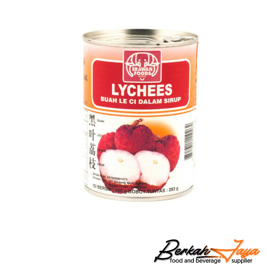 

Lychee In Heavy Syrup Erawan 565gr Buah Leci Dalam Sirup