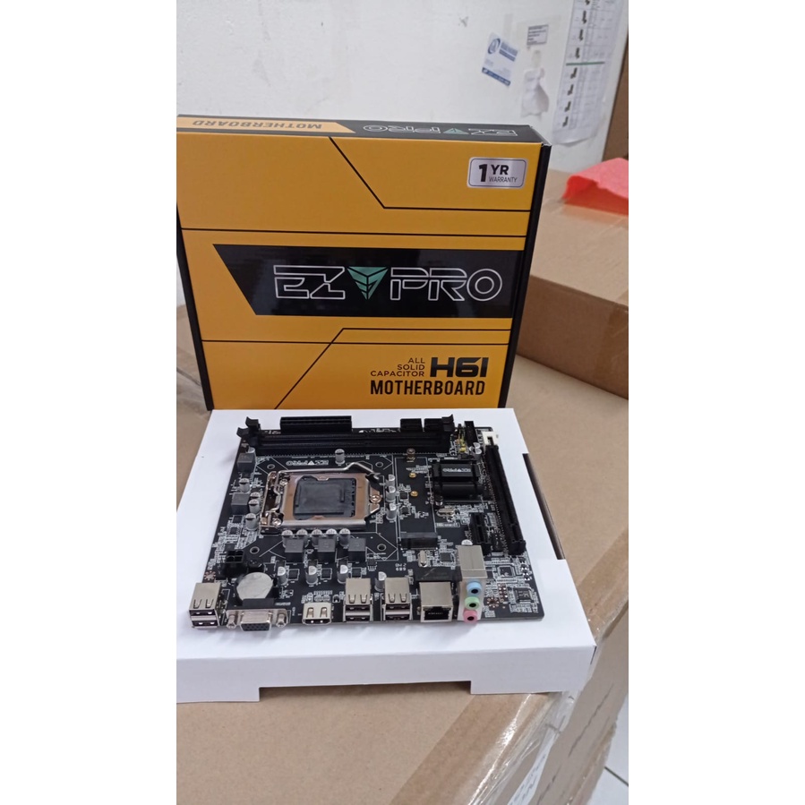 MOTHERBOARD EZPRO H61 MAINBOARD SOCKET 1155 INTEL LGA 1155