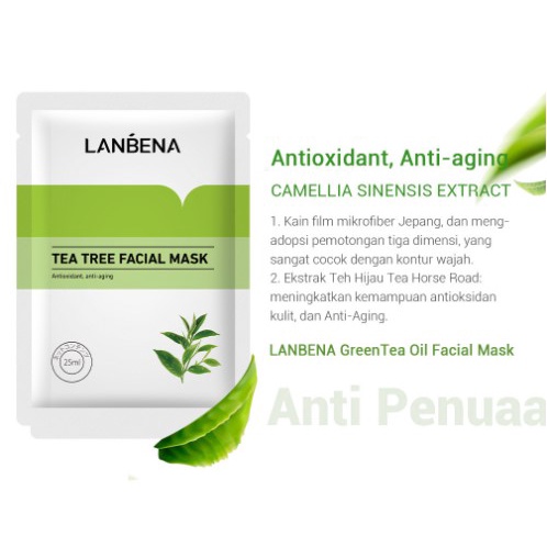 [BPOM] LANBENA All Varian Sheet Mask |LANBENA FACIAL MASK | LANBENA SERUM FACIAL MASK