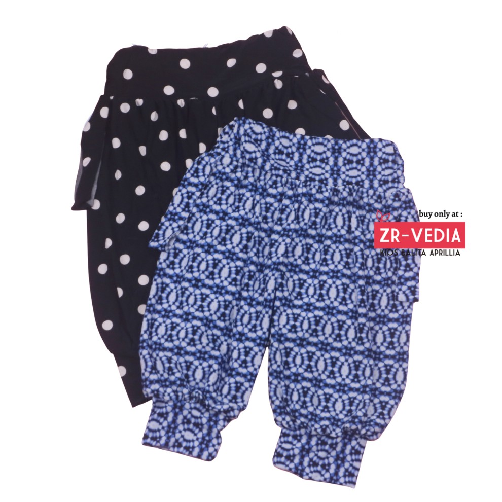 Aladin Carlissa Uk 1-2 Tahun / Celana Anak Perempuan Murah Panjang Pants Harian Motif Lucu Grosir0