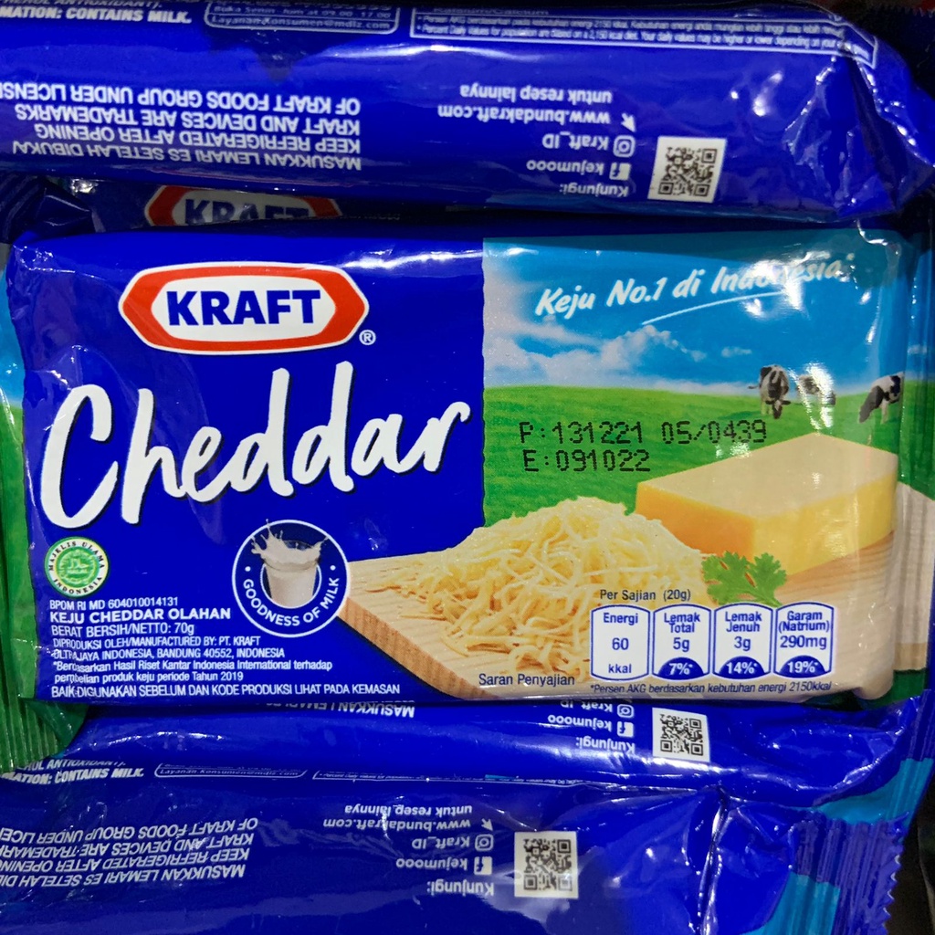 

Kraft Cheddar Midi 75 G
