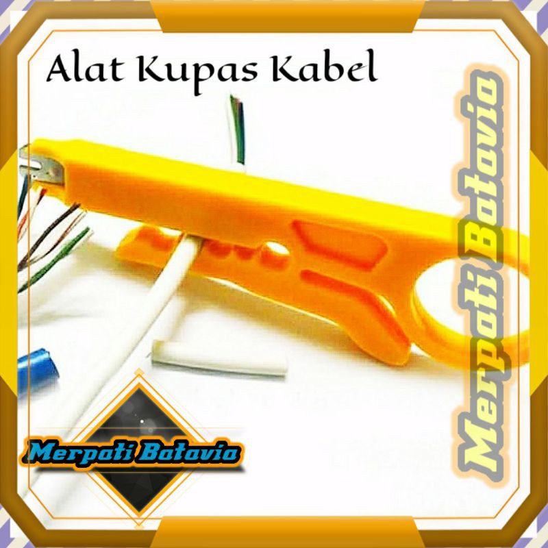 Alat Kupas Kabel Putar Wire Stripper Listrik Telepon UTP