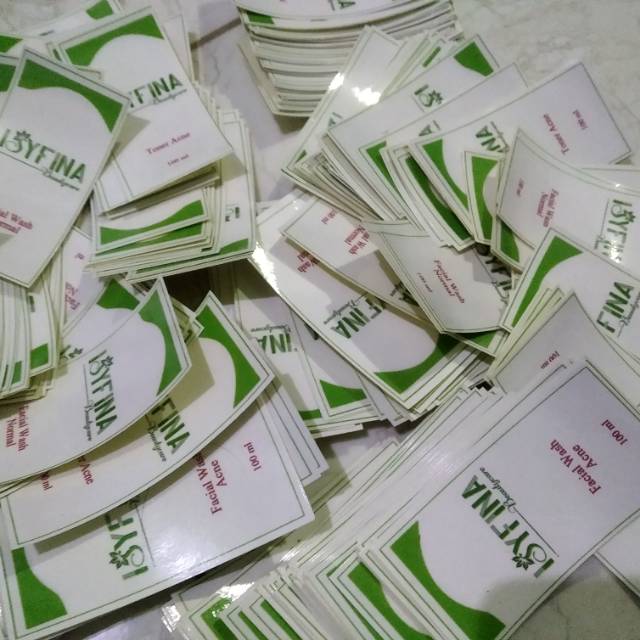 

Stiker kemasan