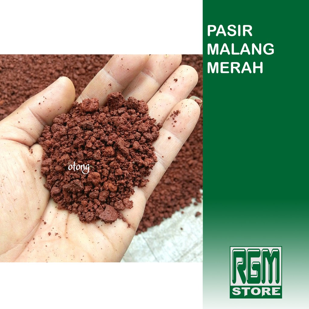 pasir malang merah 1 kg 1kg aquascape aquarium