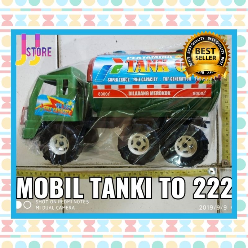 Mobil super Truk Mainan MURAH Tangki Pertamina Tank Oil/Mainan Anak Mobil Tangki Bensin TO 222