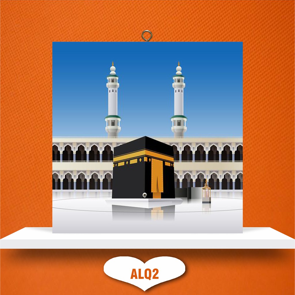 Walldecor Ka'bah / Pajangan Dinding / Pajangan / Poster / Hiasan Dinding - ALQ2