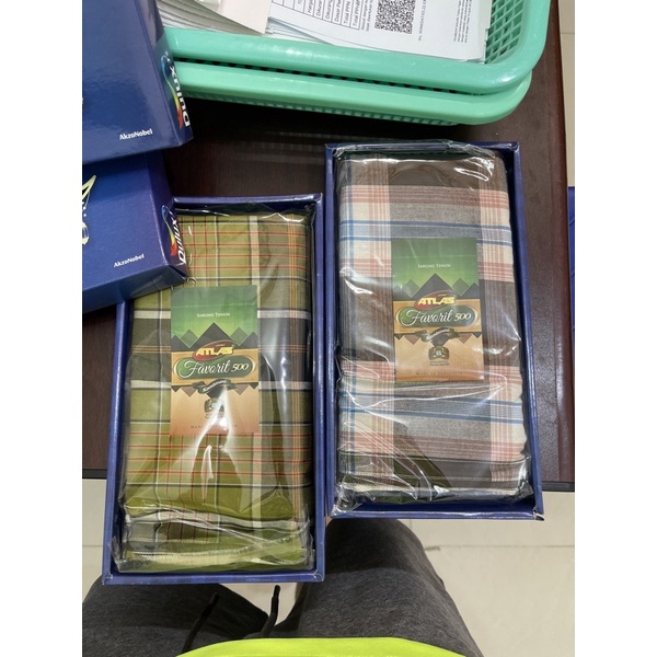SARUNG TENUN ATLAS FAVORIT 500 BERKUALITAS RAMADHAN