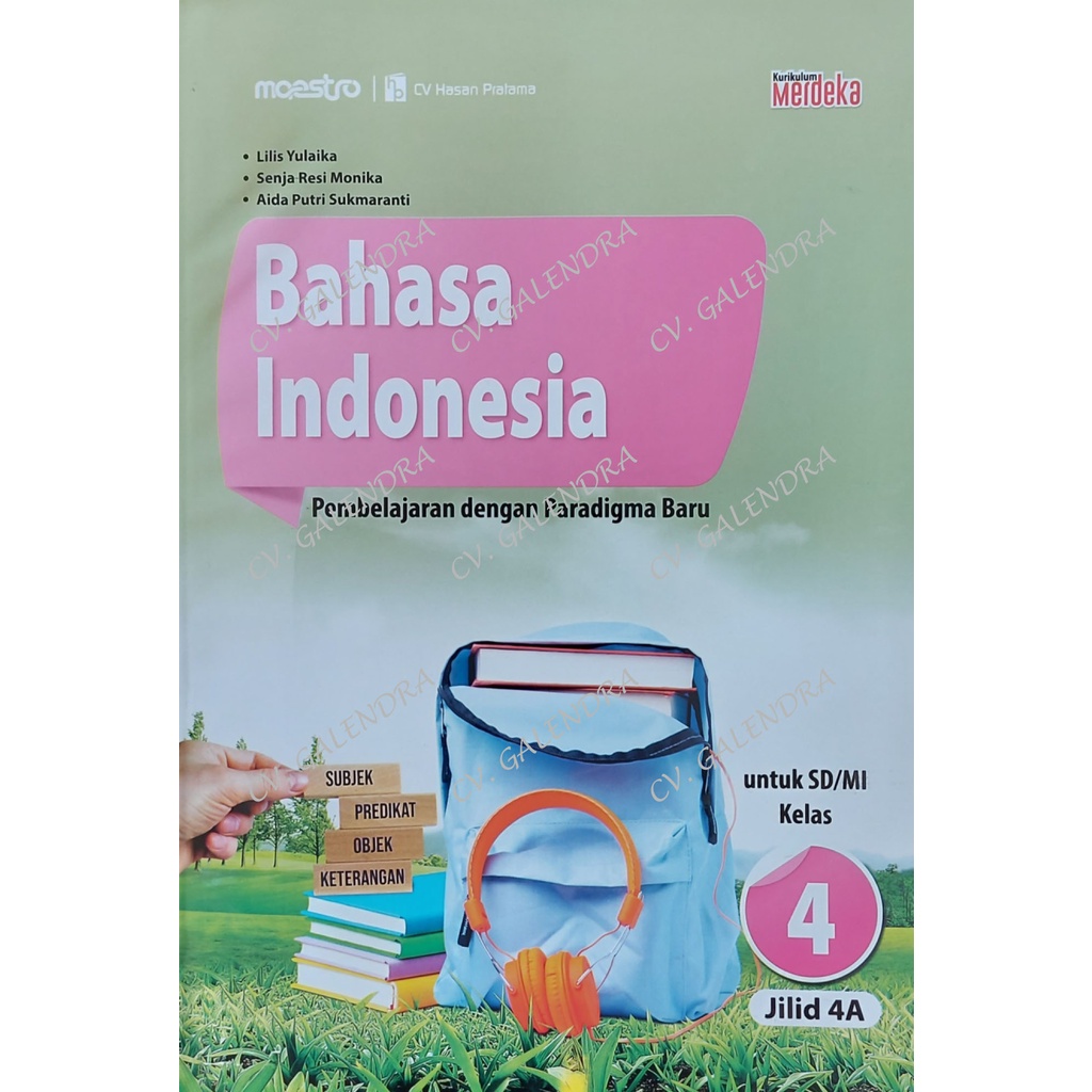 LKS Maestro Bhs Indonesia SD/MI Kls 4 – Kurikulum Merdeka Semester 1