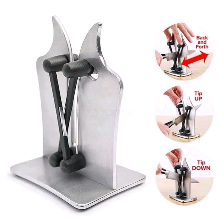 Alat Asah Pisau Razor Pengasah Pisau Gunting Razor Knife Sharpener Ori