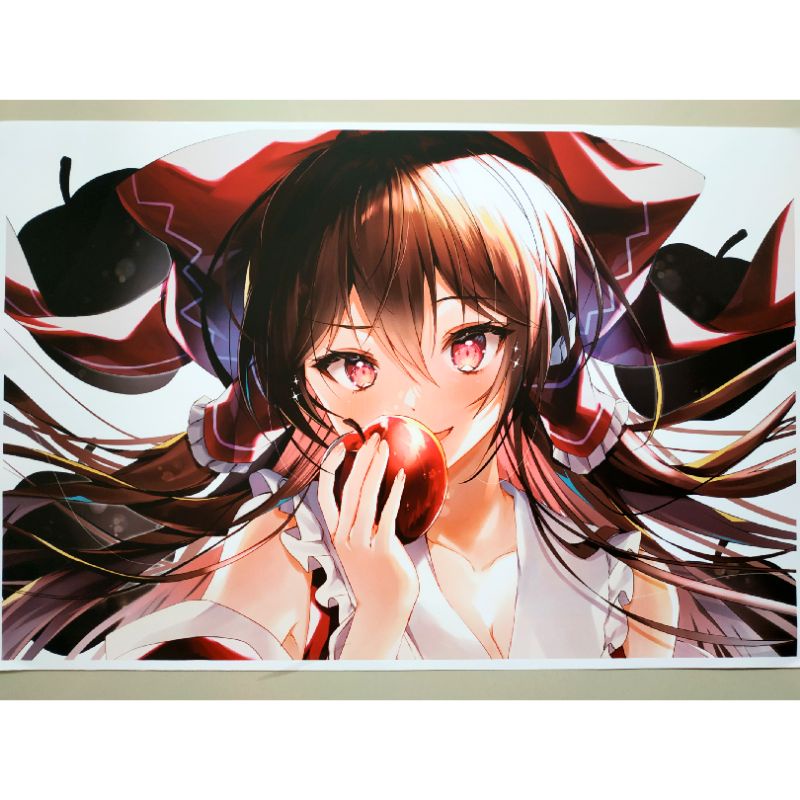 Poster Touhou Project 2 Reimu Hakurei Game Merchandise
