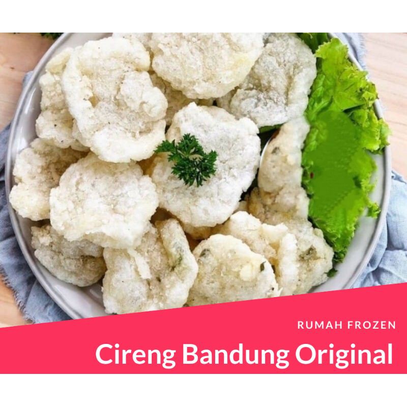 

Cireng Bawang Crispy Original Bandung Isi 10 Pcs / Frozen Food Cireng Racing