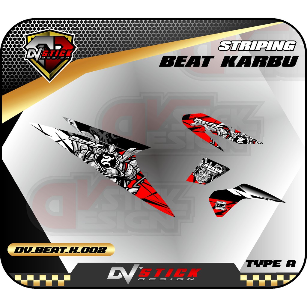 striping beat karbu-striping beat karbu variasi terbaru-striping beat karbu 2008