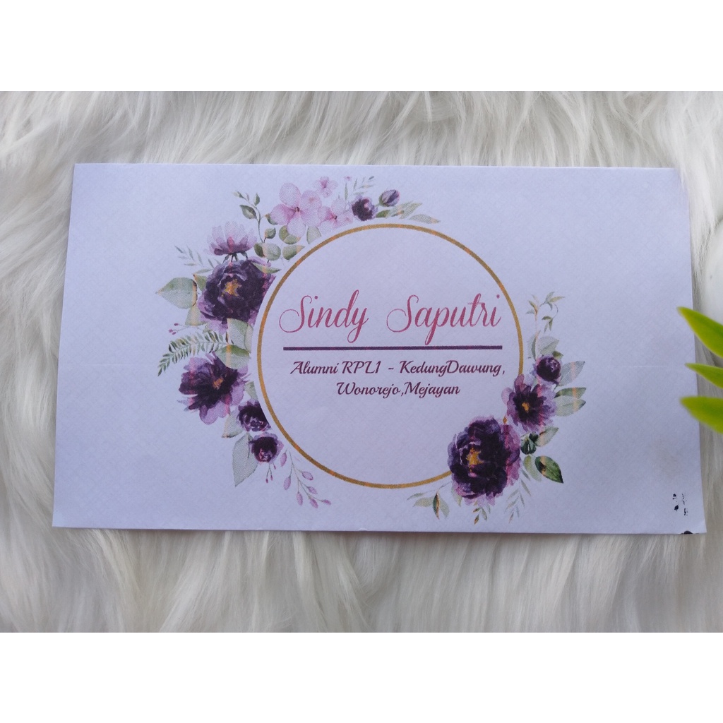 

amplop kondangan custom/nama/alamat/model 23,24,25