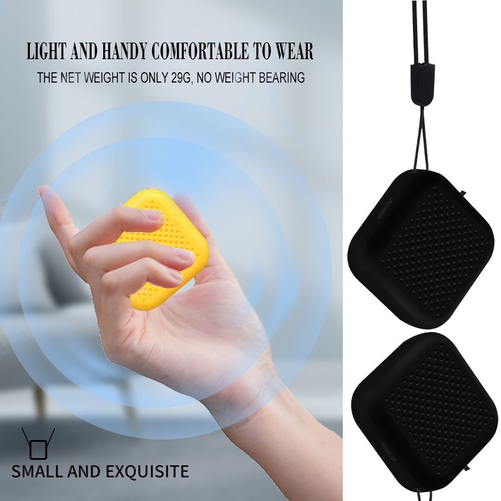 Air Purifier Necklace Wearable Pembersih Udara Kalung Mini Personal Portable Air Freshener Ionizer Portable