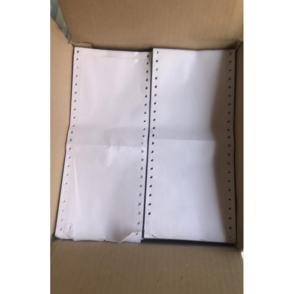 

Kertas / Paper Print Kertas Continuous Form 9.5 X 11/2 1 Ply Dph Bagi 4 Wartel