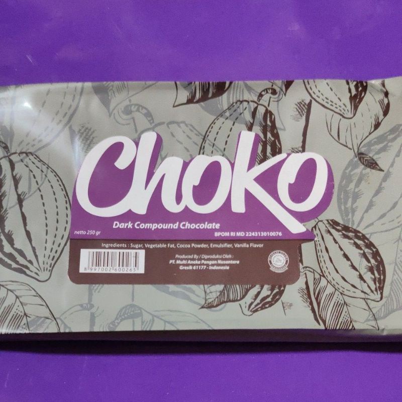 

CHOKO COKLAT BATANG 250 GR