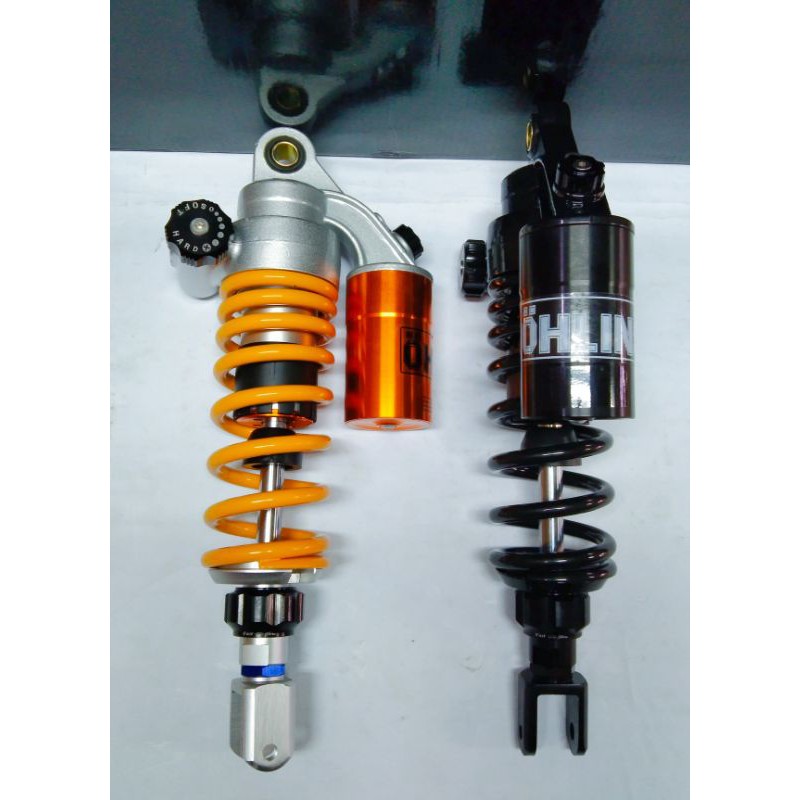 SHOCK/SHOK BREKER BELAKANG SHOK TABUNG ATAS OHLINS MATIC VARIO 125/150 BEAT MIO SCOOPY 310MM/330MM