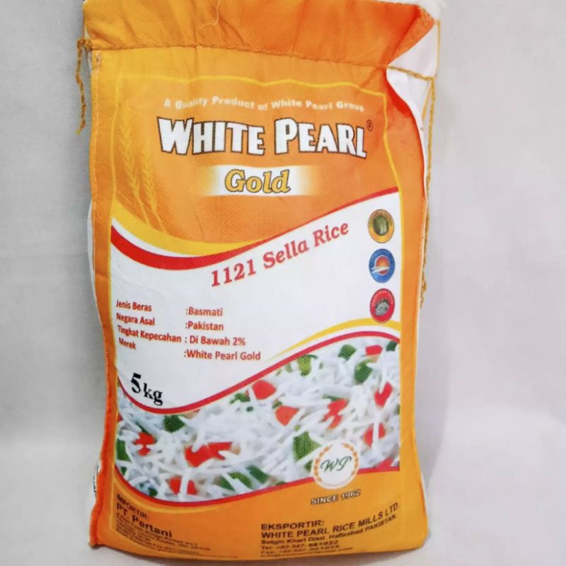 

Beras Basmati white Pearl Gold 5Kg.