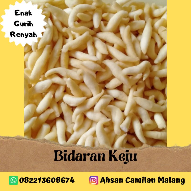 

BIDARAN KEJU 250gr