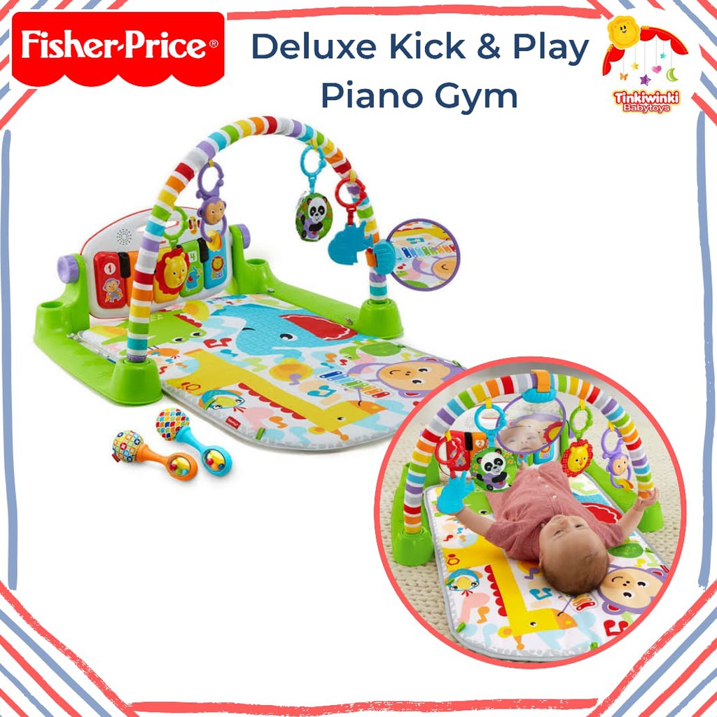 Fisher Price Deluxe &amp; Kick Play Piano Gym