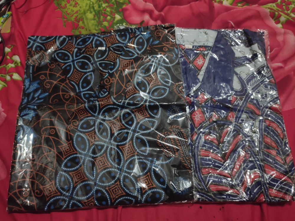 Kemeja Batik Lengan Panjang Batik  Danabrata Pria Motif Songket Hijau Kode 031 M L Xl Xxl Regular