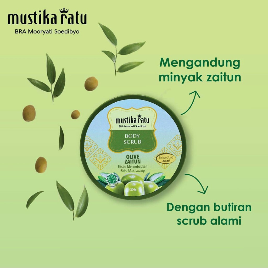 MUSTIKA RATU Body Scrub 200g