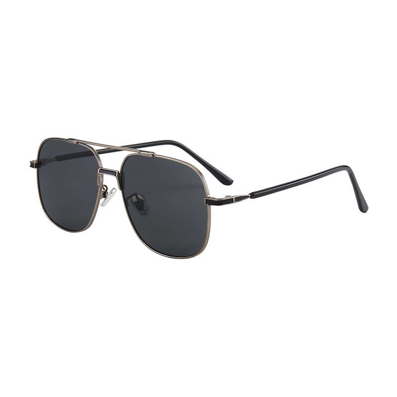 Kacamata Hitam Polarized Model Double Beam Frame Oversized