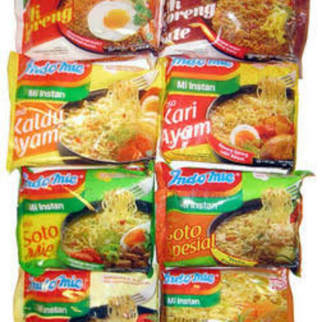 

Indomie goreng/rebus & Sedaap goreng/rebus 4 pcs