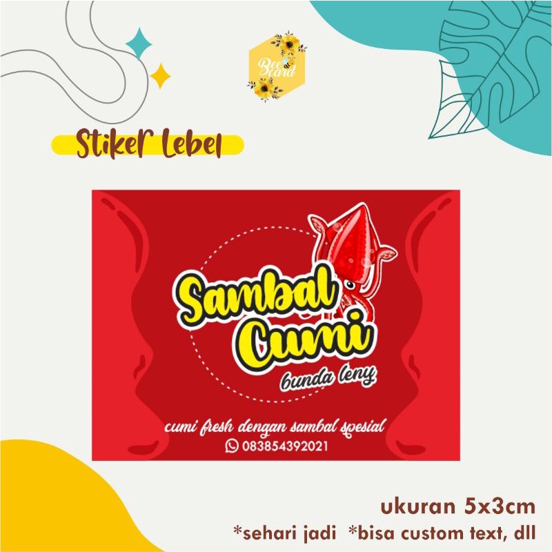 

CETAK STIKER LABEL / STICKER / LABEL MAKANAN