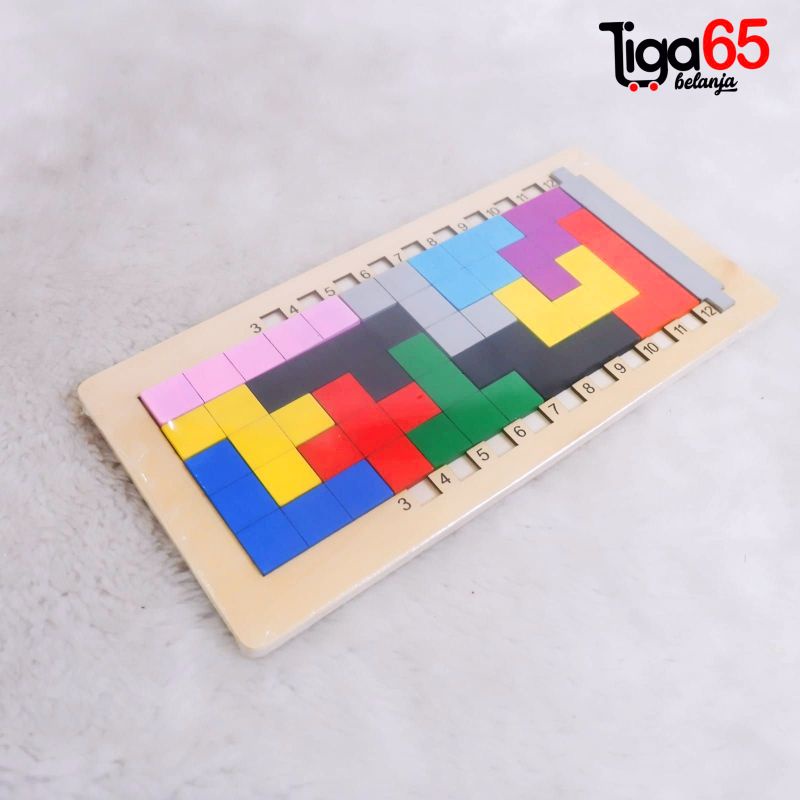 365 Mainan Edukasi Maenan Kayu Baby Growth Wood Pill / PUZZLE KAYU MWZ6012