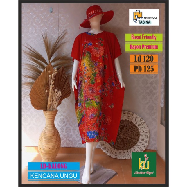 longdres kalong kelelawar kencana ungu label biru