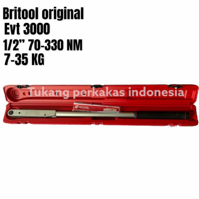 BRITOOL EVT 3000 AEX  KUNCI TORSI MOMEN 1/2 INCH TORQUE WRENCH EVT 3000 AEX