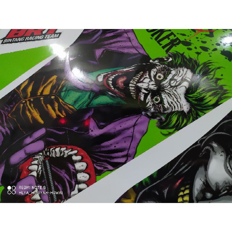 STIKER DECAL MX OLD PREMIUM QUALITY ONEAL DORAEMON ZOMBIE ANIMAL COBRA JOKER