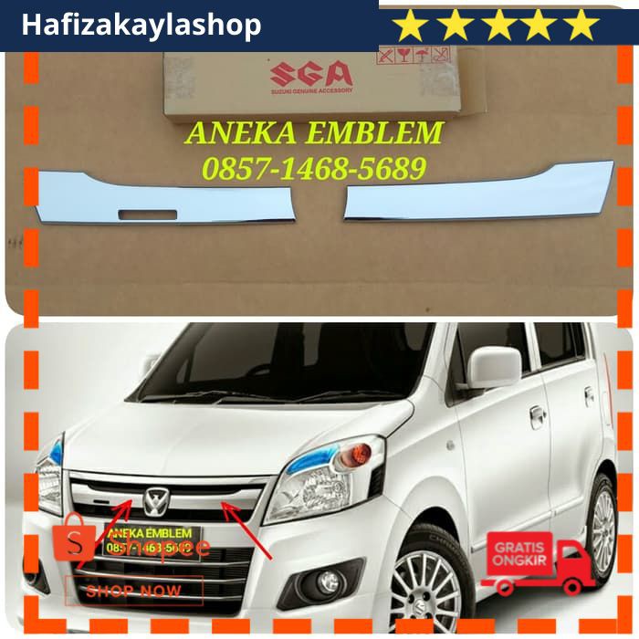 Part mobil original - lis grill wagon r - list gill karimun wagon r - wagon r zn 224