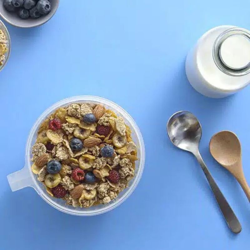 Lock n Lock Cereal Bowl 950ml / Tempat wadah Mangkok Cereal Sereal