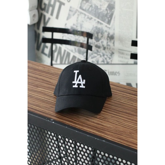 MLB CAP LA BLACK WHITE ORIGINAL