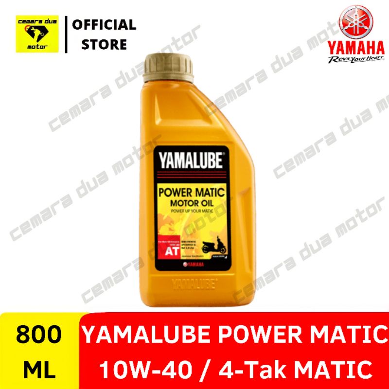 OLI YAMALUBE POWER MATIC 10W-40 800ML OLI MATIC YAMAHA OLI MESIN YAMAHA MATIC OLI MESIN MURAH